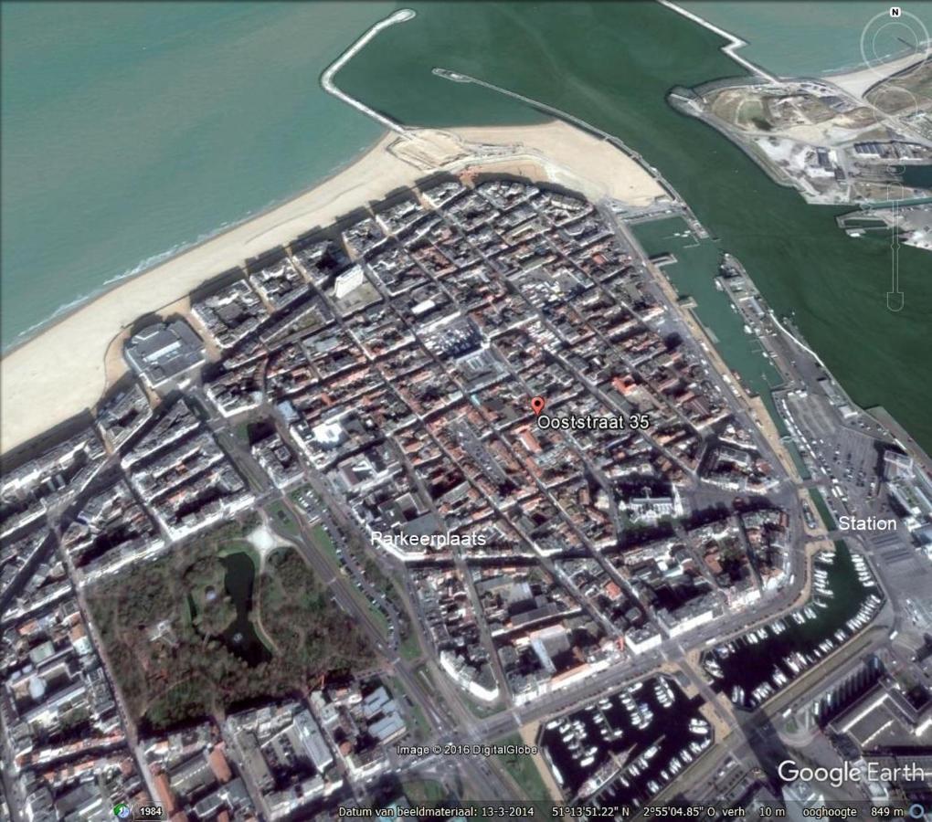 Marjori Oostende met gratis parkeerplaats Buitenkant foto